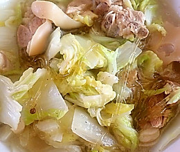 秋冬佳肴-清炖羊肉白菜炖粉条的做法