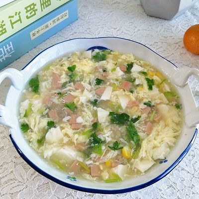 五彩豆腐羹
