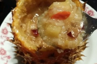 香甜软糯菠萝饭