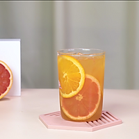 奈雪的茶同款【霸气西柚橙】的做法的做法图解11