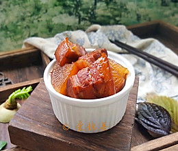 入冬最好吃的家常菜——萝卜炖五花肉的做法