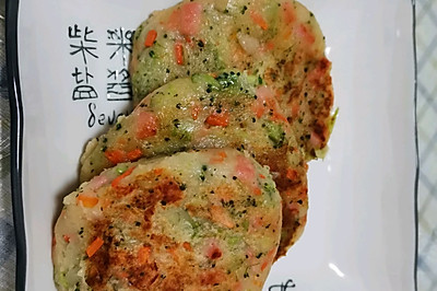 香煎土豆蔬菜饼