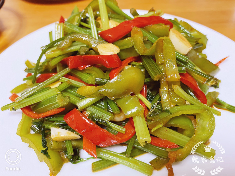 小炒杂蔬的做法
