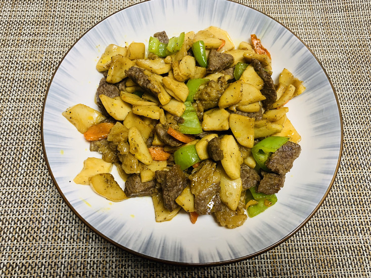 精品°超好吃的黑椒牛柳杏鲍菇的做法