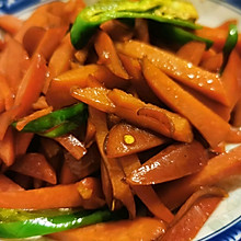 青椒蒜肠