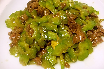 凉瓜炒牛肉