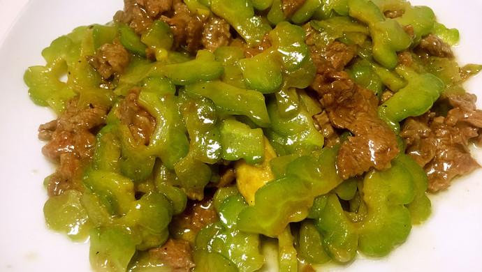 凉瓜炒牛肉