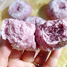 #美食新势力#椰蓉紫薯甜甜圈
