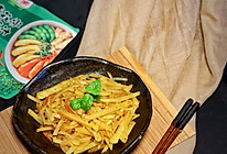#饕餮美味视觉盛宴#家乐卤汁的神仙吃法卤汁炒土豆丝的做法