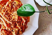 #美食视频挑战赛# 惹爱西红柿的番茄小蘑菇炒蛋的做法