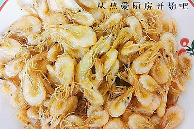 香酥油炸小白虾