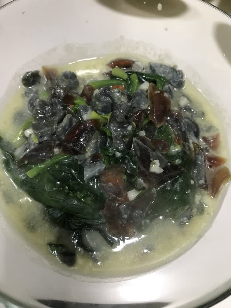 上汤菠菜的做法