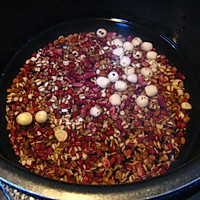 耘尚哈尼梯田红米试用——八宝粥的做法图解3