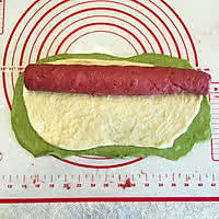 嵌入式烤箱食谱——西瓜吐司的做法图解12