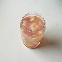 #夏日多巴胺饮品#桃桃撞奶的做法图解4