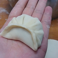香菇玉米猪肉馅蒸饺/水饺 马蹄饺 (还有冰花煎饺)的做法图解3