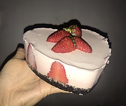 爱心草莓慕斯蛋糕的做法
