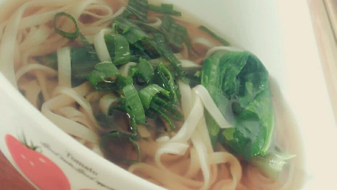 汤面条