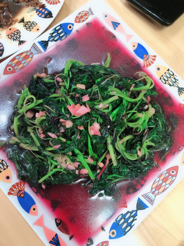 上汤蒜泥哈菜（苋菜）的做法