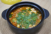 #东古家味美食#韩式辣白菜豆腐煲的做法