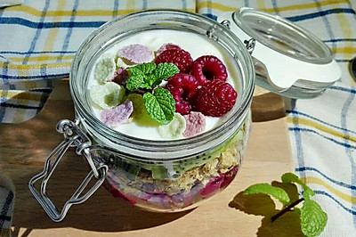 学生党上班族的快手早餐——overnight oatmeal