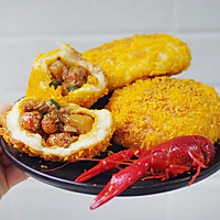 #夏日撩人滋味#中华料理|黄金小龙虾面包，巨好吃！的做法图解1