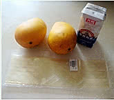 芒果酸奶布丁的做法图解1