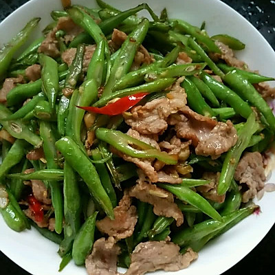 四季豆小炒肉