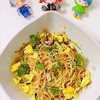 #刘畊宏女孩减脂饮食#鸡蛋肉末拌面的做法图解14