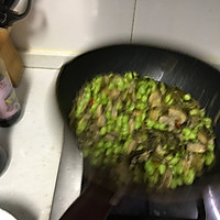 咸菜毛豆炒蛤蜊肉的做法图解15