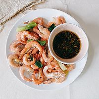 『简单有深味』葱姜蘸汁佐盐水虾的做法图解7