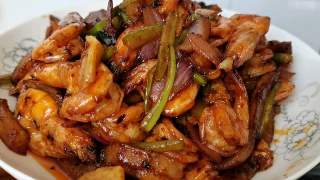 香辣干锅虾的做法