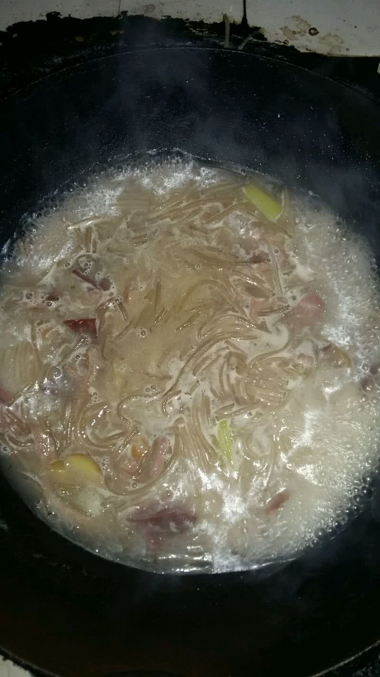 羊杂粉条汤的做法