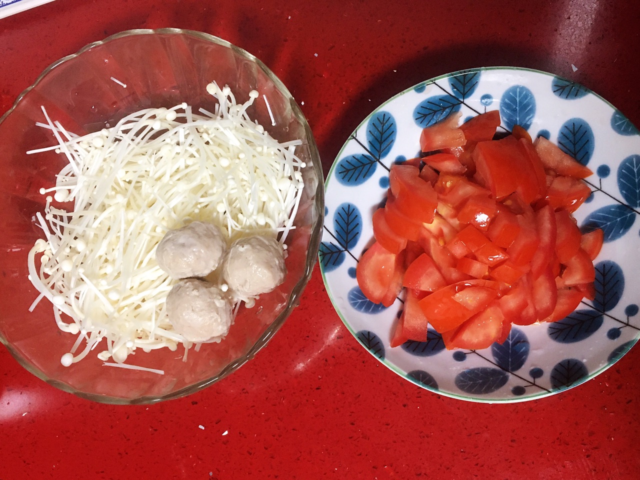 番茄金针菇汤- 网上厨房