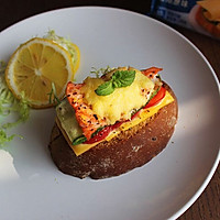 完美Brunch【香烤三文鱼配黑麦面包】的做法图解7