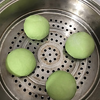 馒头（菠菜汁）的做法图解11