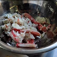 #秋日抢鲜“蟹”逅#俄罗斯雪蟹蟹肉沙拉的做法图解4