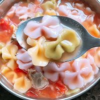 宝宝果蔬蝴蝶面的做法图解10