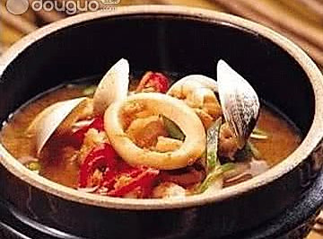 舌尖上的美食_韩国海鲜牛排汤