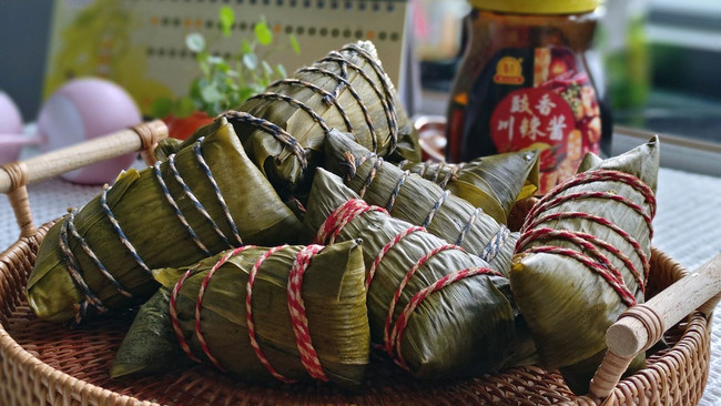#豪吉小香风 做菜超吃香#豉香肉粽的做法