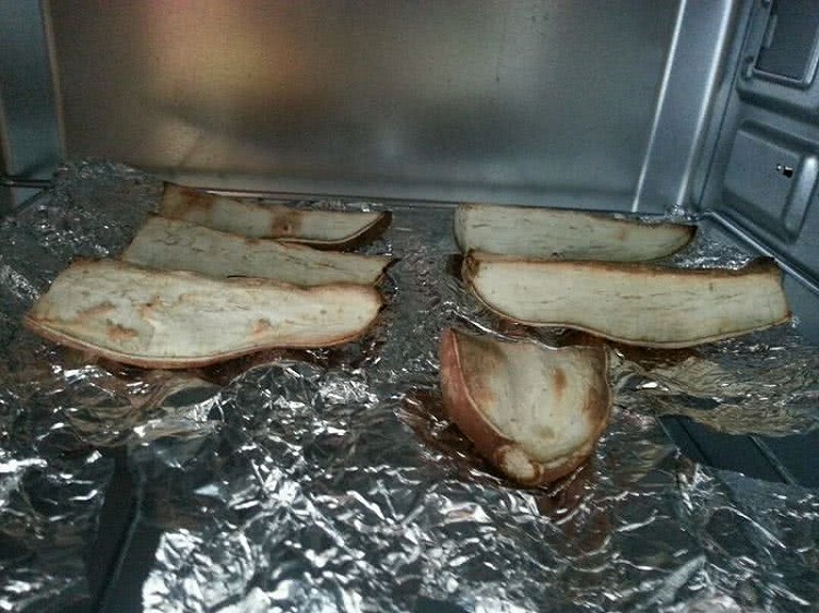 烤箱烤红薯的做法