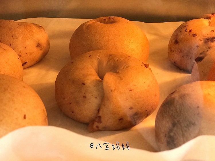 Magimix 玛捷斯无油低糖全麦中种红枣养生贝果的做法