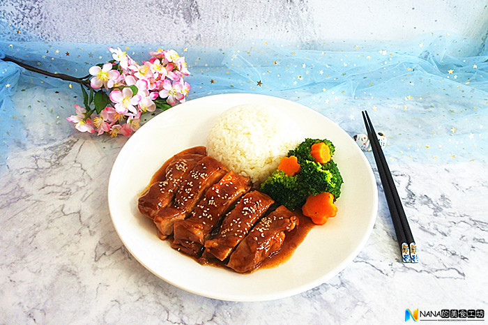照烧鸡腿饭的做法