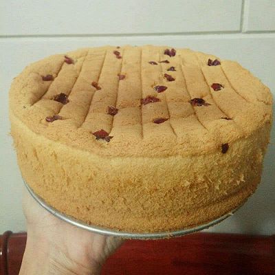 蔓越莓戚风蛋糕（8寸）