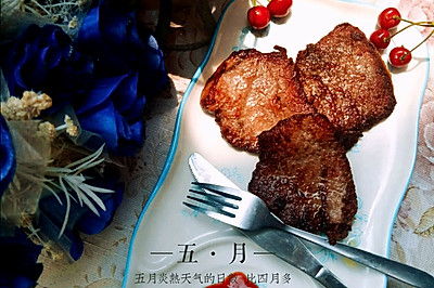 简单煎牛排