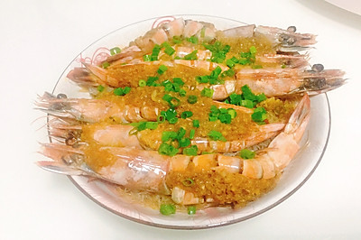蒜蓉竹节虾