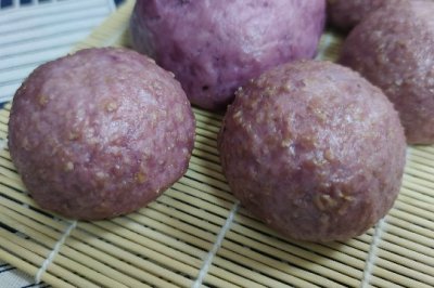 紫薯燕麦馒头