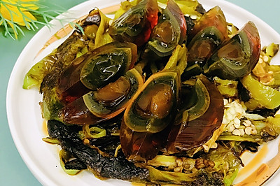 烧椒皮蛋