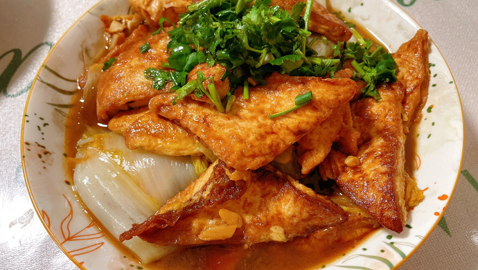 白菜炖豆腐