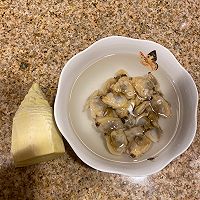 蛤蜊冬笋金针菇的做法图解2